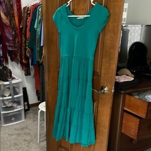 Elegant Teal Dress ~ Soft Surroundings